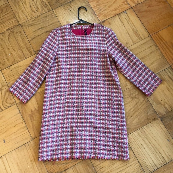 NWT-Zara Tweed Dress - Picture 1 of 5